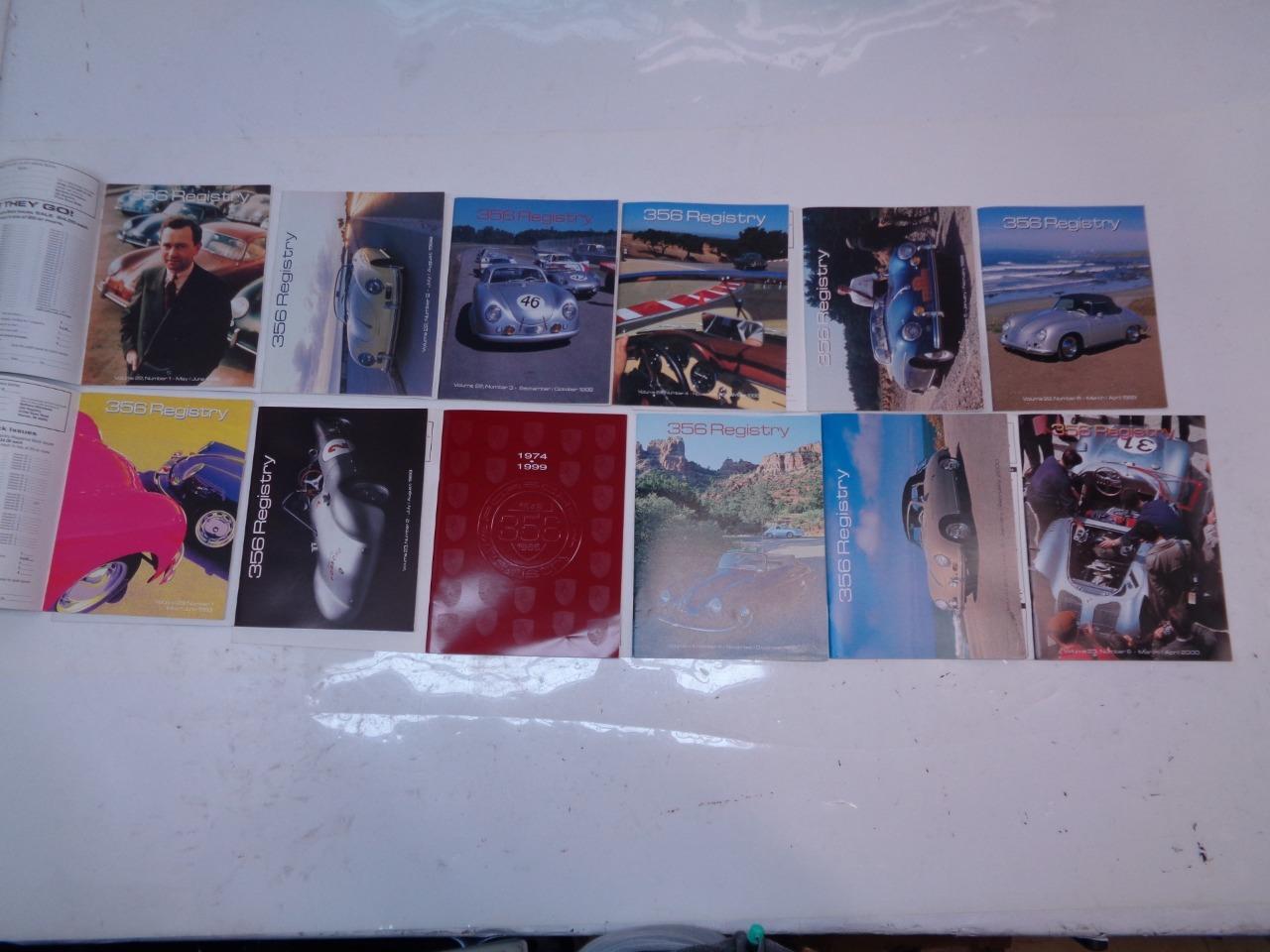 PORSCHE 356 REGISTRY VOL.6 AUG/SEPT '80 - VOL.35 MAY/JUNE '10 (FEW MISSING) R31