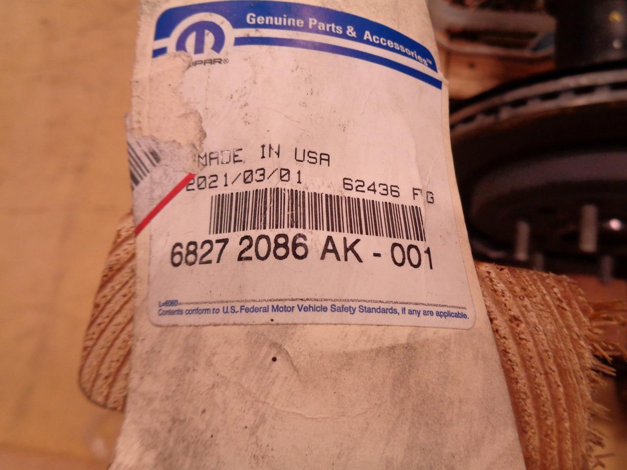 MOPAR 2019-23 RAM 1500 REAR COMPLETE AXLE ASSEMBLY 68272086AK BAY3