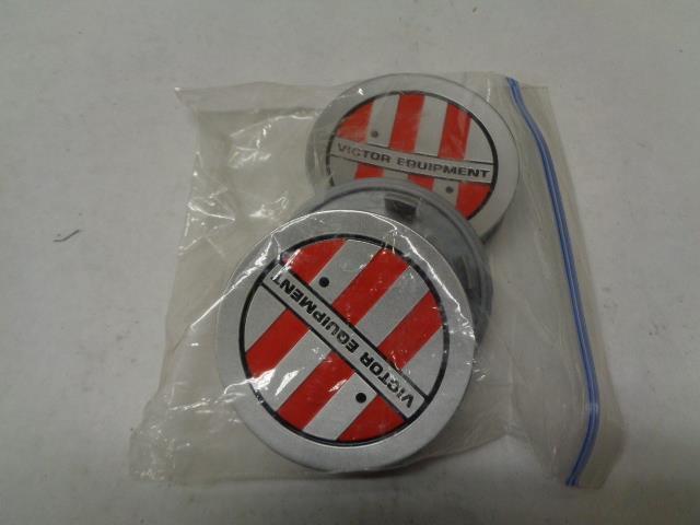 4-PACK USED VICTOR EQUIPMENT CENTER CAPS C-E76 R17T1