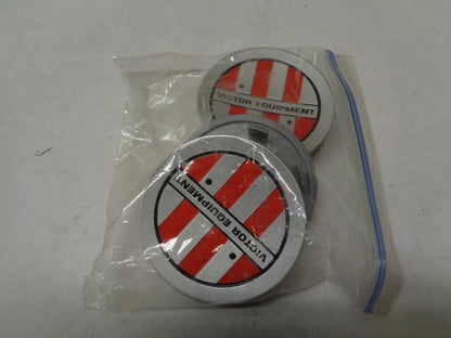 4-PACK USED VICTOR EQUIPMENT CENTER CAPS C-E76 R17T1