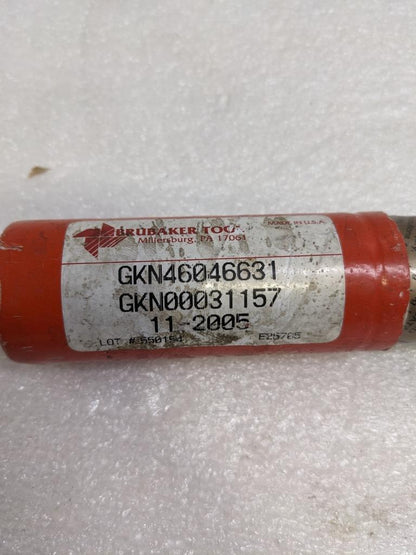 BRUBAKER TOOL 550154 RH END MILL M42 6-FLUTE 1-1/4" DIA. NEW R22T5