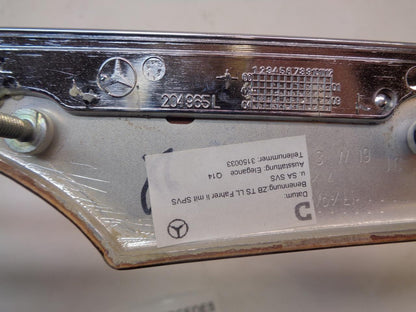 GENUINE 2003-09 MERCEDES E55 320/350/550 LEFT PANEL WOOD TRIM 21172011228J98 SR