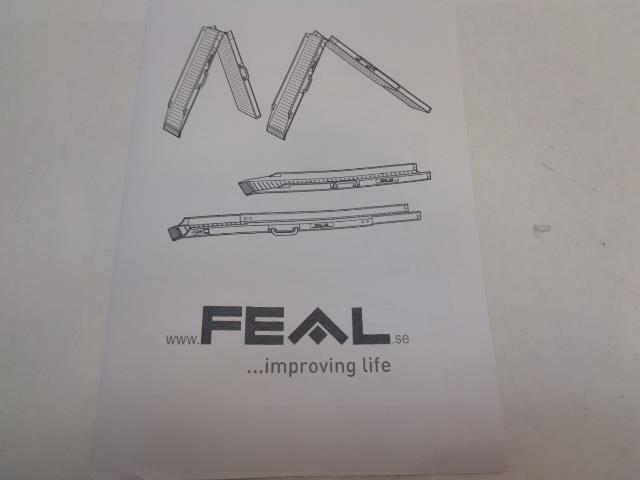NEW FEAL FOLDING RAMP FL200 180705031 MAX LOAD 330 LBS. BSR