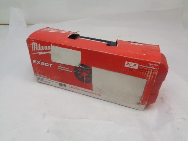 MILWAUKEE EXACT PUNCH AND DIE SYSTEM 49-16-2695 2&1/2" TO 4" CONDUIT R35