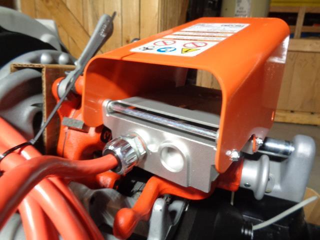 RIDGID MODEL 535 THREADING MACHINE FOR 1/8"-2" PIPE 2HP MANUAL CHUCK NEW #1 B2