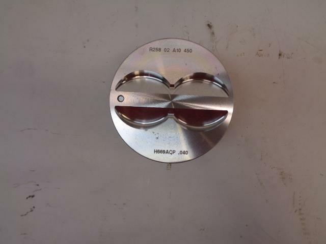 SEALED POWER DDP PISTON FOR 350 SB-CHEVY FLAT TOP PISTON 4 VALVE RELIEFS H669ACP