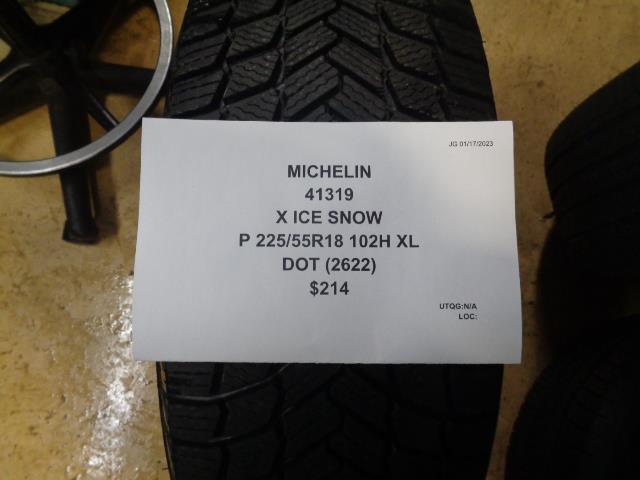 1 MICHELIN X-ICE SNOW P 225 55 18 102H XL TIRE 41319 BQ1