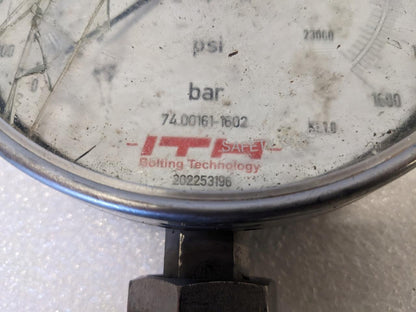 ITH PRESSURE GADGE  (EN837-1) BROKEN R22