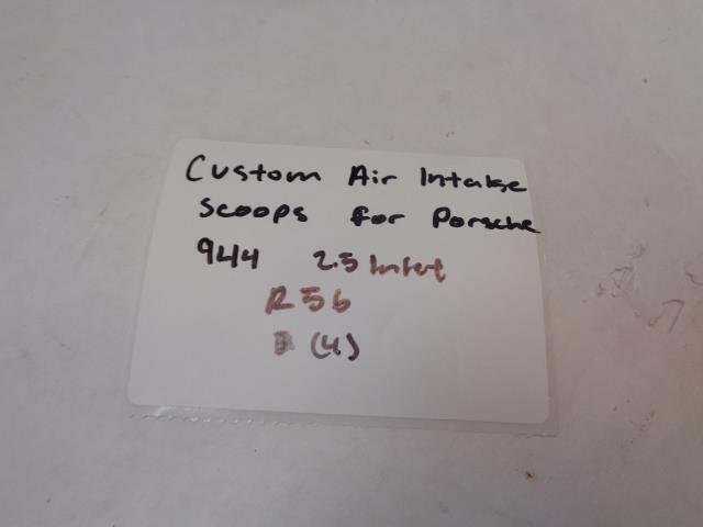 Porsche 944 Custom Front Air Intake Scoop 2.5 inch Inlet NEW R25T6