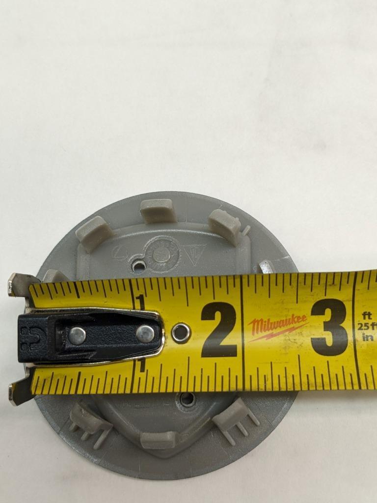 PORSCHE GRAY COLORED CENTER CAP (3) 7L5601149 NEW R21T2