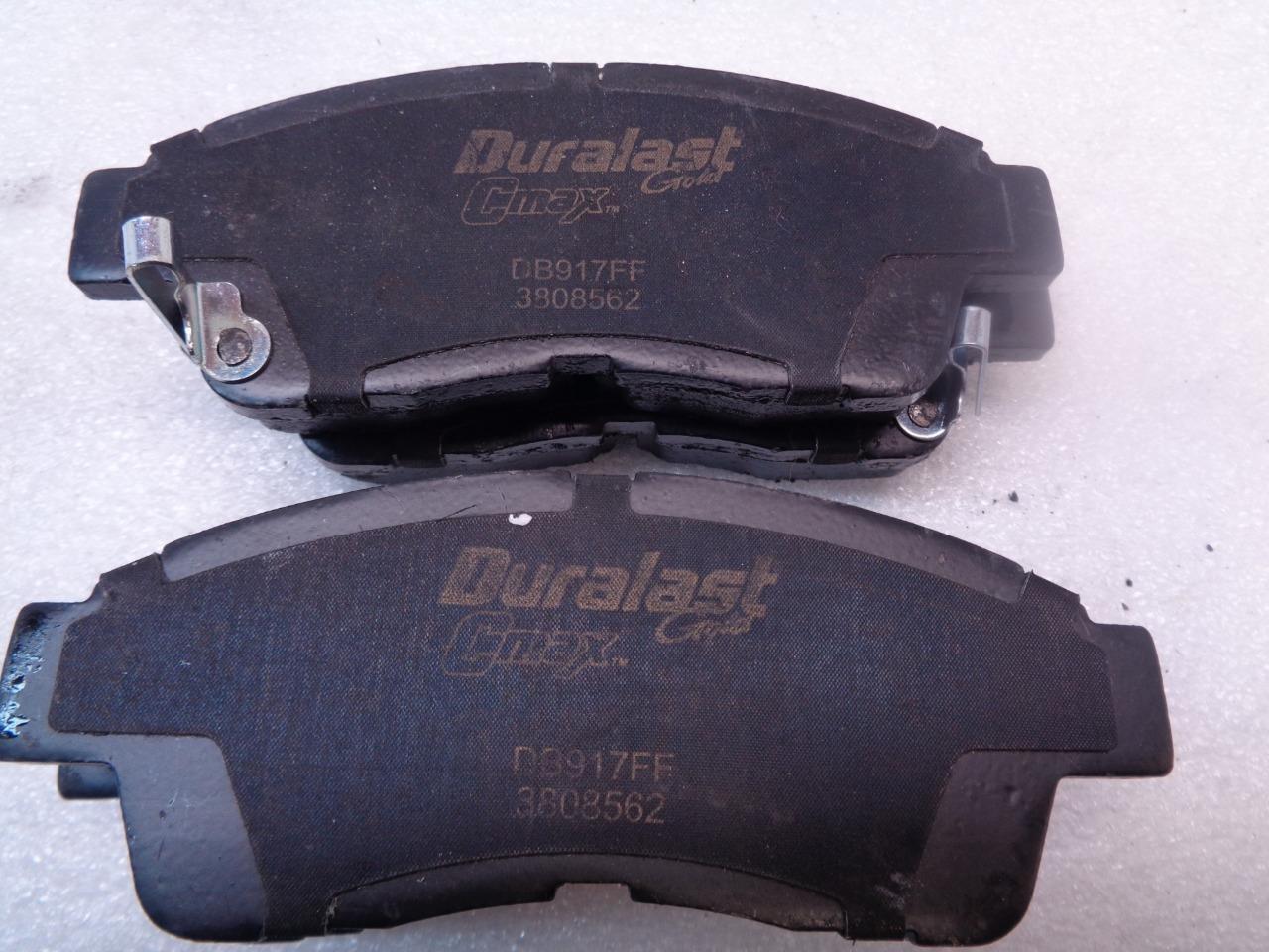 NEW PAIR OF DURALAST GOLD CMAX BRAKE PADS FITS HONDA / ACURA DB917FF R5TF