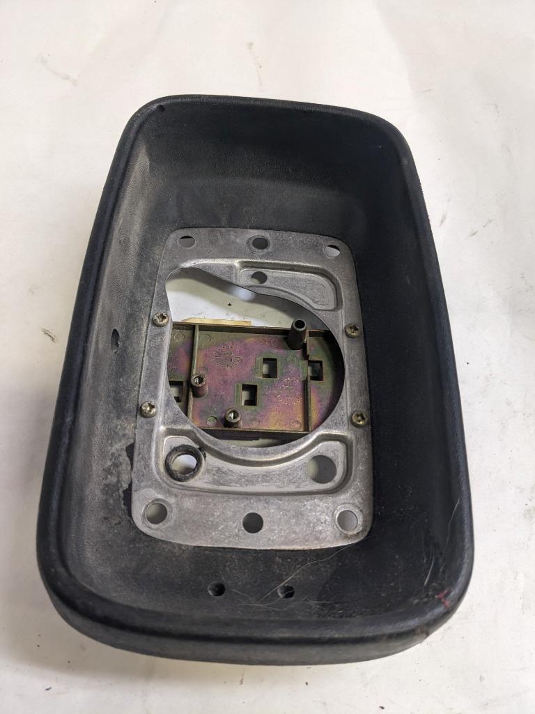 PORSCHE 944 INCOMPLETE EXTERIOR DOOR SIDE MIRROR FRAME 94473104101 USED R25