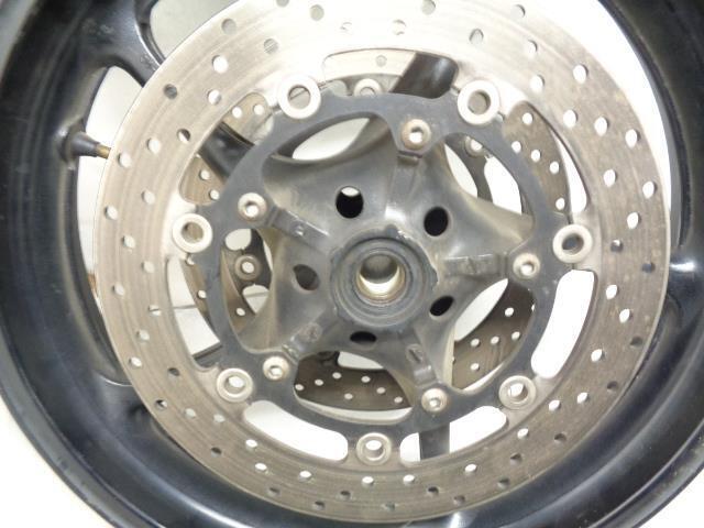 USED 5SL YAMAHA Y-Z MOTORCYCLE WHEEL SET BLACK w/ ROTORS 17X3.5 17X5.5 WR