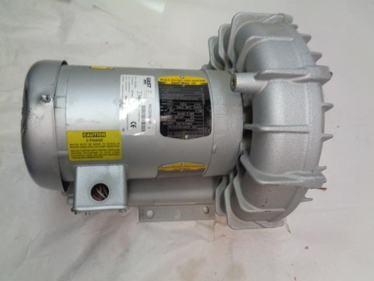 GAST R4P315A REGENERATIVE BLOWER WITH BALDOR J710E INDUSTRIAL MOTOR NEW J1