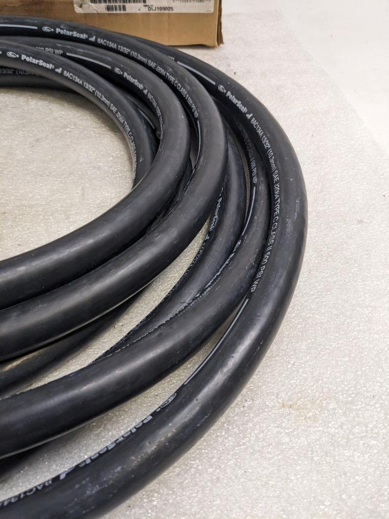 GATES 8AC134A POLARSEAL HYDRAULIC REFRIGERATION SYSTEM HOSE 25' 13/32" ID NEW R3