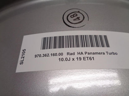 1 NEW GENUINE PORSCHE PANAMERA 2010-13 WHEEL 19X10 5X130 970 362 160 00 WR