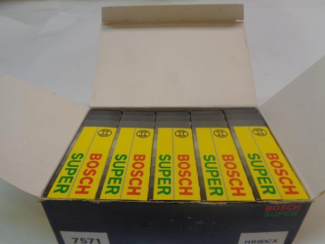 BRAND NEW BOSCH MAZDA FORD SUPER SPARK PLUG 10 PACK 7571 R13T3