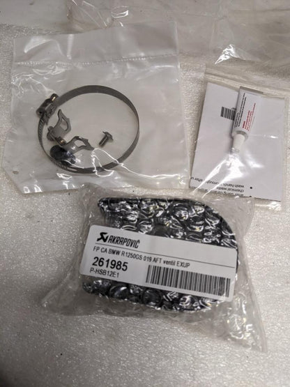 AKRAPOVIC E-B12E4/1 TITANIUM HEADER KIT FOR 2023 BMW R 1250 GS/ADVENTURE NEW R19