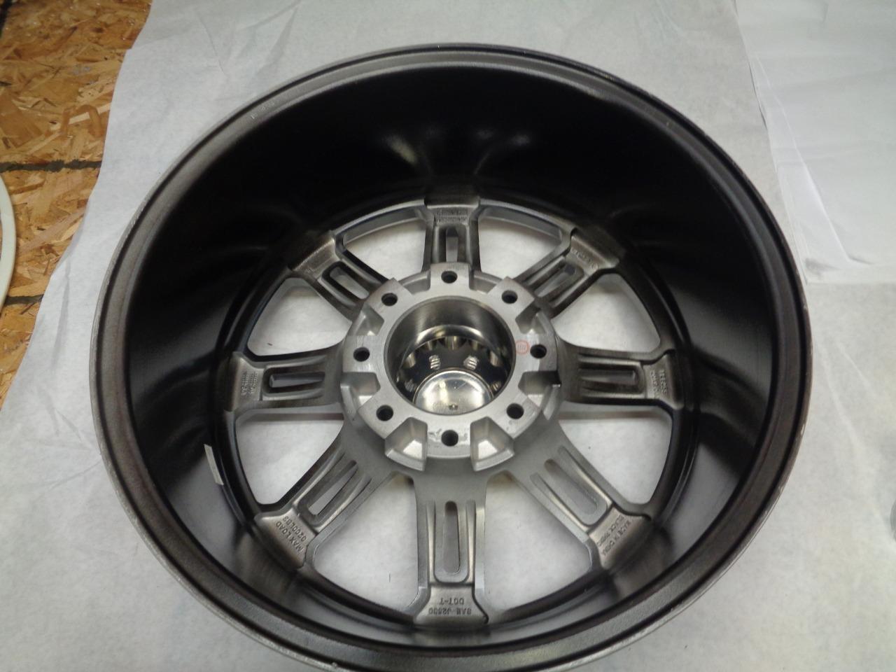 1 NEW BLACK RHINO BLACK/CHROME WHEEL  20X9 8X165.1 LUG -12 OFFSET WR