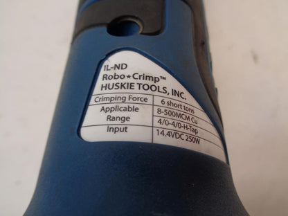 HUSKIE TOOLS IL-ND 6 TON INLINE COMPRESSION CRIMPING TOOL w/ DG HEAD BSR35