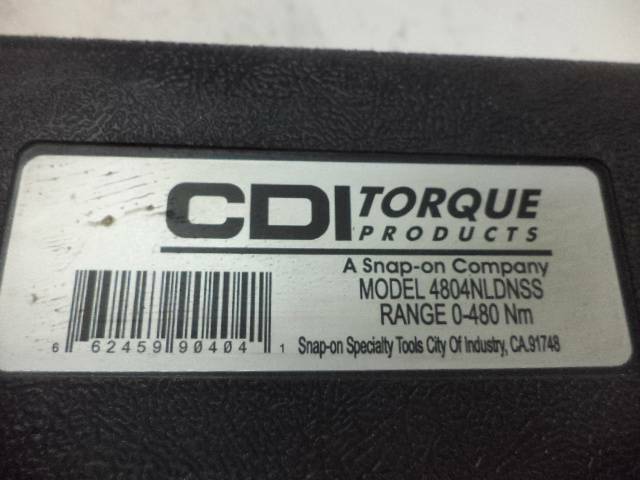 NEW NEWTON METERS CDI  3/4 DIALTORQUE WRENCH 0-480 NM 4804NLDNSS SR