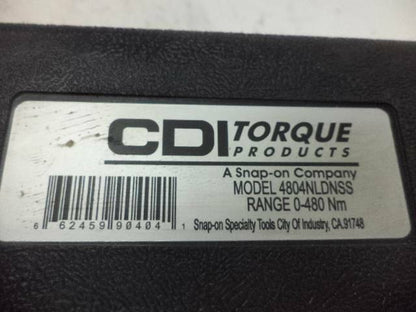 NEW NEWTON METERS CDI  3/4 DIALTORQUE WRENCH 0-480 NM 4804NLDNSS SR
