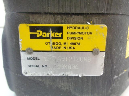 NEW PARKER HYDRAULIC PUMP/MOTOR M2B16912T20NB R33