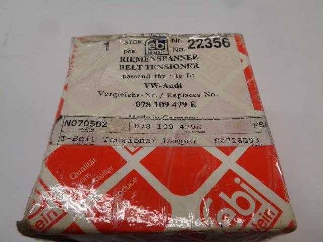 FEBI BILSTEIN BELT TENSIONER for AUDI/VW '95-'08 MODELS 22356 078 109 479E R12TA