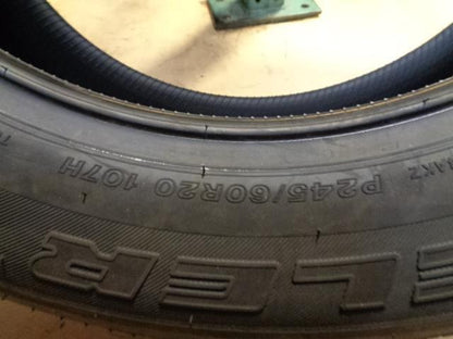 BRIDGESTONE DUELER H/T 684 II BSW P 245 60 20 107H SL TIRE 142758 CQ2