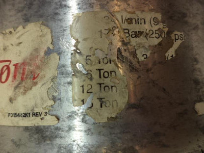 GREENLEE FAIRMONT HEAVY DUTY 12TON HYDRAULIC CRIMPER COPPER/ALUMINUM 750MCM R27