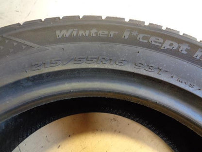 1 NEW TIRE HANKOOK WINTER ICEPT IZ2 215 55 16 93T SL 1020345