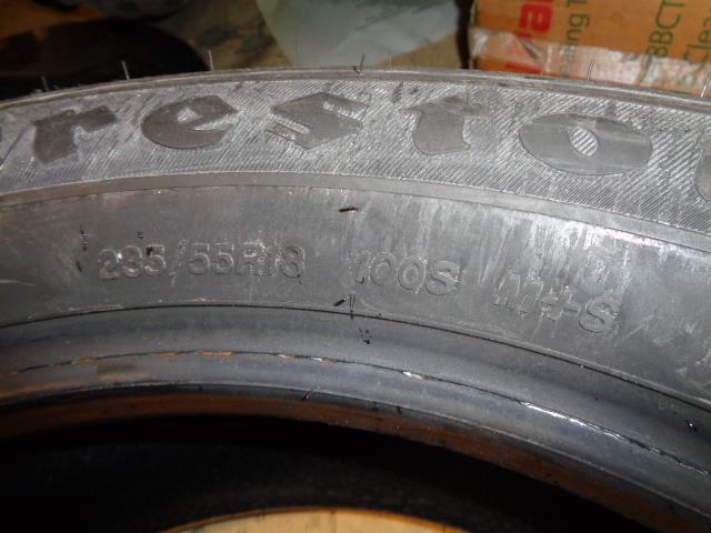 FIRESTONE WINTERFORCE 2 UV P 235 55 18 100S SL TIRE 003853 CQ1