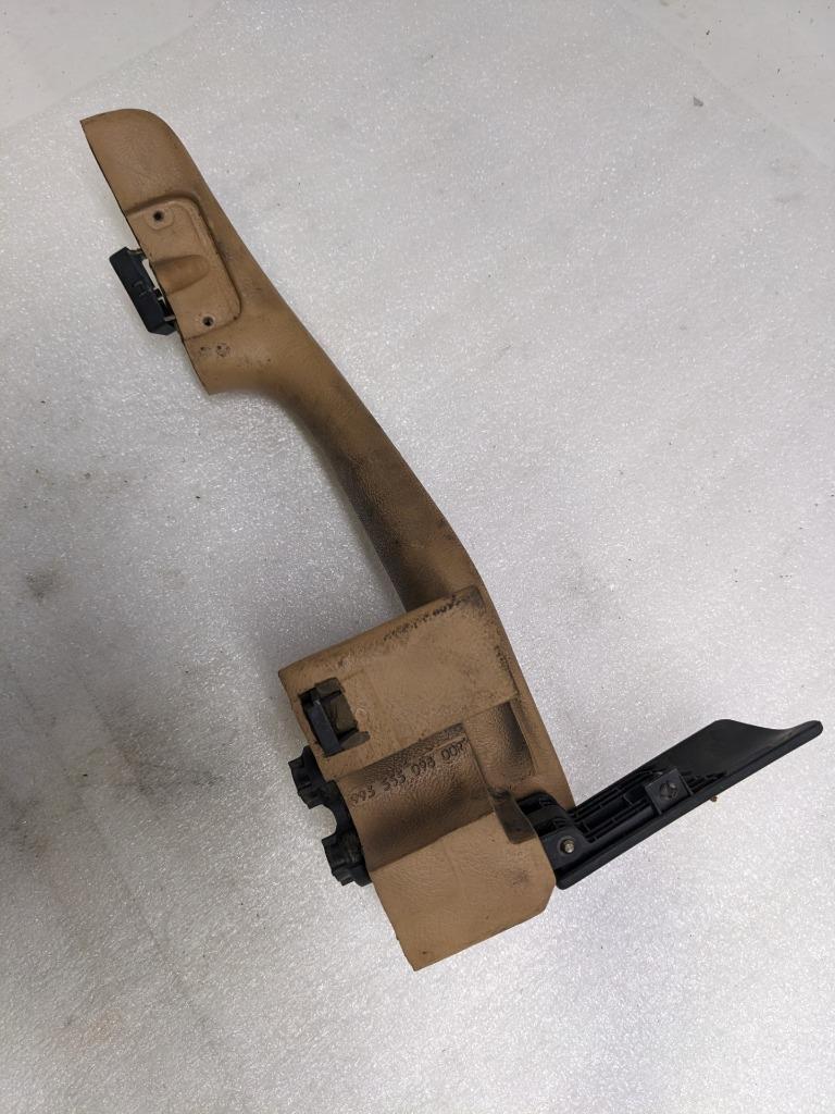 PORSCHE 99355509800 INTERIOR DOOR HANDLE BEIGE LEATHERETTE 94-98 993 USED R24