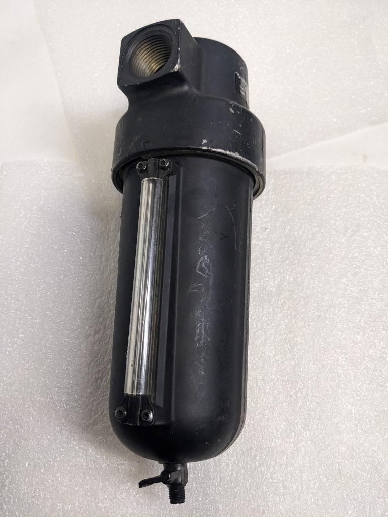 NORGREN GENERAL PURPOSE FILTER-MANUAL DRAIN- METAL BO-F17-800-M3DA USED R6
