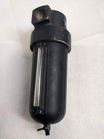 NORGREN GENERAL PURPOSE FILTER-MANUAL DRAIN- METAL BO-F17-800-M3DA USED R6