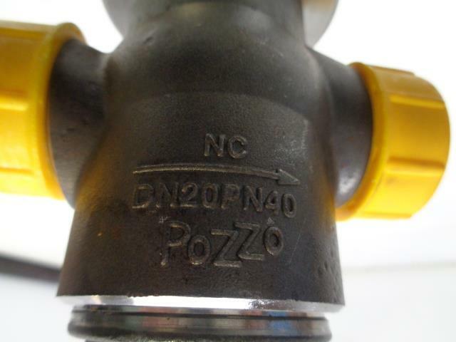 Pozzo Automatic Piston Cutoff Valve M36 x2 100mm M100.20200CA DN20PN40 NEW R10