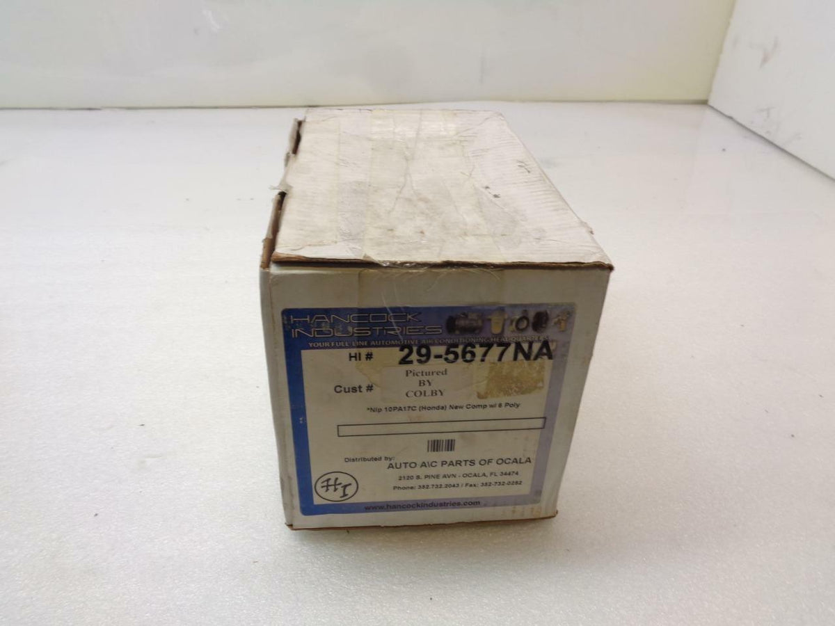 NEW HANCOCK INDUSTRIES 29-5677NA AC COMPRESSOR (UNKNOWN FITMENT) R2