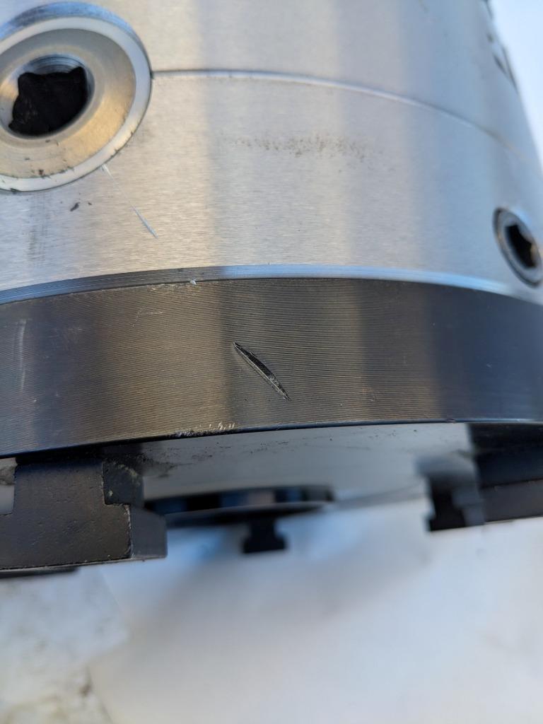 BISON 10" SELF CENTERING CHUCK WITH FINE ADJUSTMENT FRONT MOUNTING 3565-10 R34