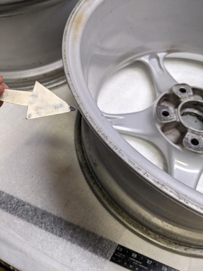 PORSCHE 99636214003, 99636213603 STAGGERED WHEEL FULL SET FOR 85-12 911 USED SR