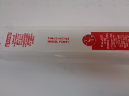 1 NEW GEO SHACK SVR-25-INCHES LEVELING ROD 98011-PL R18