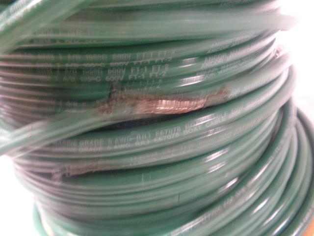 ANCOR GREEN 6 AWG 500FT 112350 BOAT CABLE TINNED COPPER WIRE H2 NEW