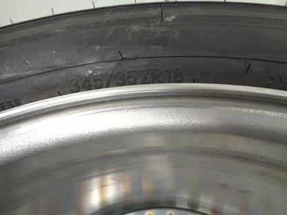 USED CUSTOM POLISHED 18X12 5X4.75 ET 50.50 DRAG BEADLOCK WHEEL W/TOYO TIRE B2