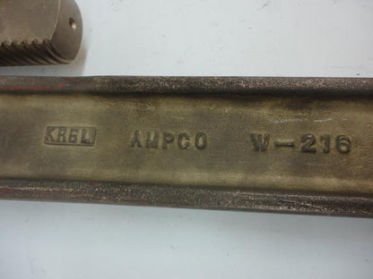 NEW AMPCO SAFETY TOOLS W-216 NON-SPARKING/MAGNETIC 48" BRONZE PIPE WRENCH