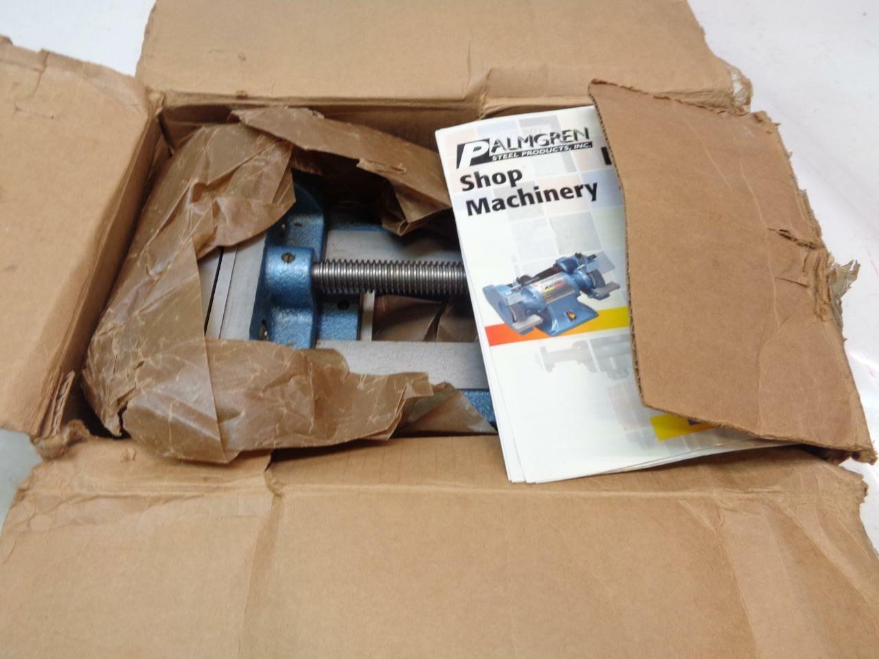 NEW PALMGREN MODEL 610 6" MILLING MACHINE VISE BLUE (NO SWIVEL BASE) SR