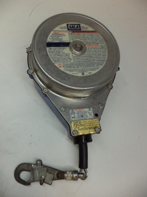 DBI-SALA SELF RETRACTING LIFELINE 85FT GALVANIZED CABLE SEALED 3403501 USED H2