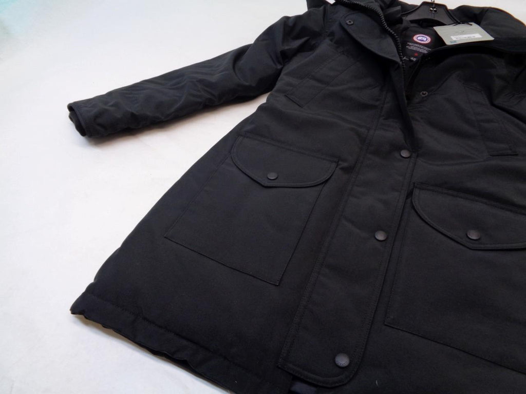 CANADA GOOSE WOMEN'S SIZE XS/TP BLACK TRILLIUM PARKA JACKET 6660W SR