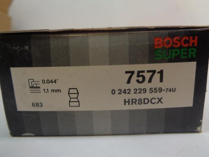 BRAND NEW BOSCH MAZDA FORD SUPER SPARK PLUG 10 PACK 7571 R13T3