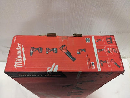 MILWAUKEE M18 CORDLESS LITHIUM-ION 4-TOOL COMBO KIT 2696-24 BSR35