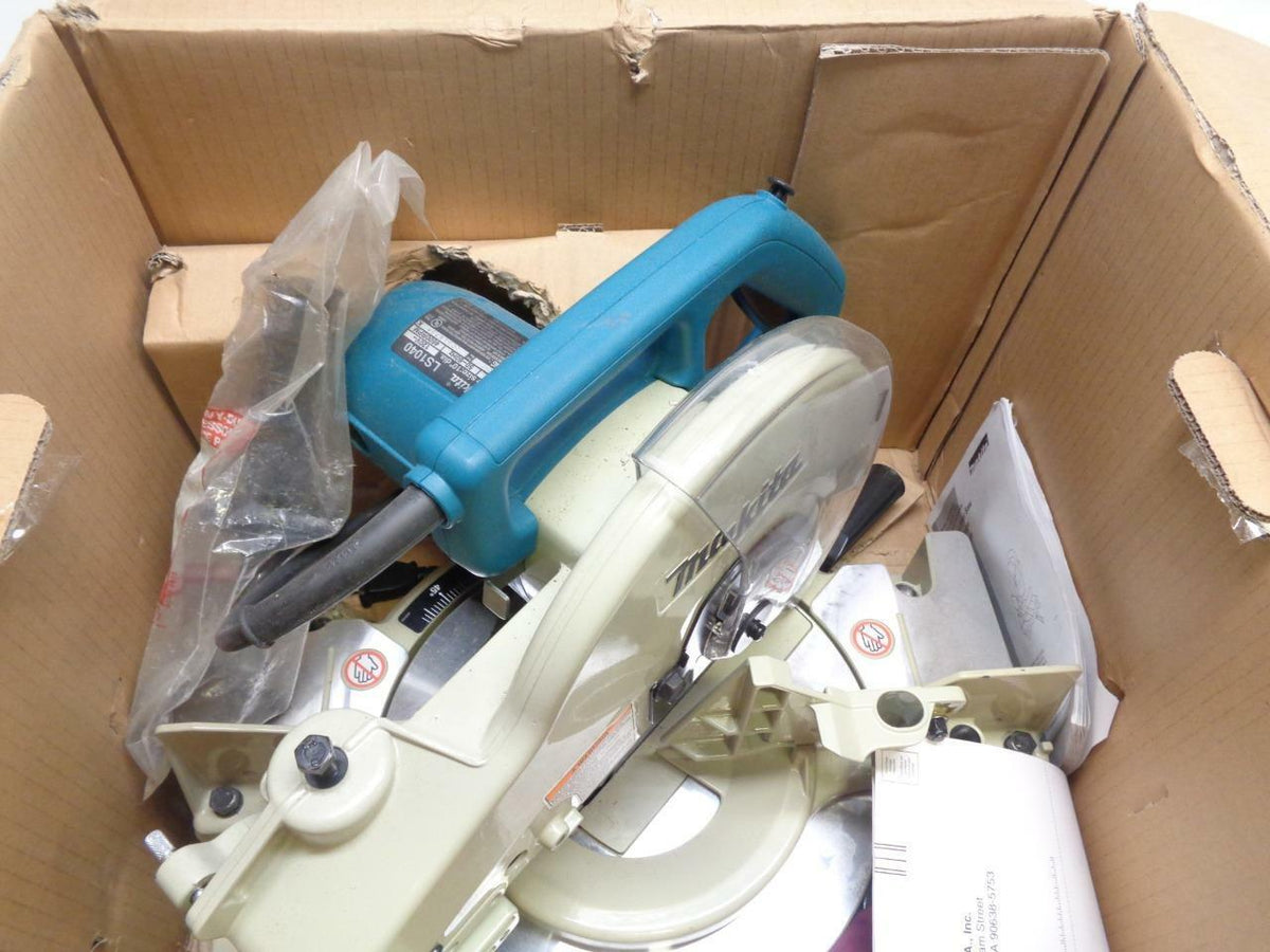 NEW MAKITA LS1040 10" COMPOUND MITER SAW 15 AMP MOTOR 4,600 RPM BSR