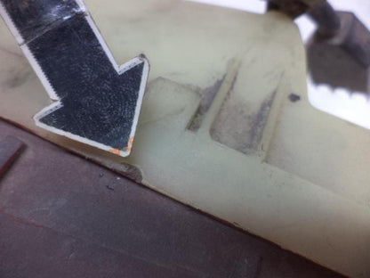 Porsche 928 Fog Light LEFT 928 631 429 01 HOUSING ONLY USED GENUINE R25T4